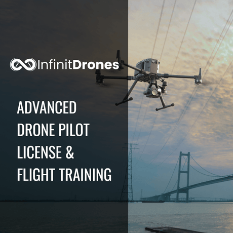 InfinitDrones Advanced Drone Pilot License with Flight Training