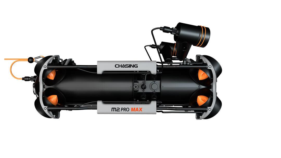 Chasing Underwater Drone Chasing M2 Pro Max