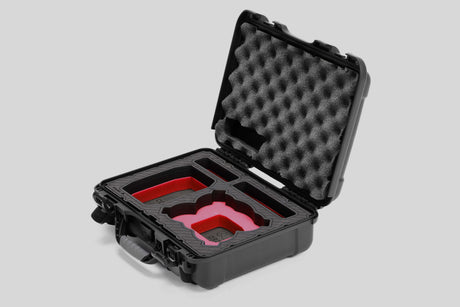 Foama Black / Red DJI Neo Fly More Combo - All-Weather Carry-on Case with Stylish Custom Foam Insert