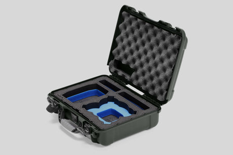 Foama Olive / Blue DJI Neo Fly More Combo - All-Weather Carry-on Case with Stylish Custom Foam Insert