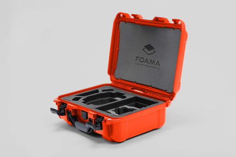 Foama Orange / Black Foama DJI Mini 3 Pro & DJI Mini 4 Pro Waterproof Hard Carry-On Case