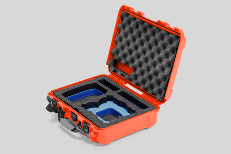 Foama Orange / Blue DJI Neo Fly More Combo - All-Weather Carry-on Case with Stylish Custom Foam Insert