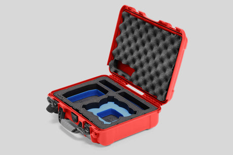 Foama Red / Blue DJI Neo Fly More Combo - All-Weather Carry-on Case with Stylish Custom Foam Insert