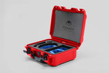 Foama Red / Blue Foama DJI Mini 3 Pro & DJI Mini 4 Pro Waterproof Hard Carry-On Case