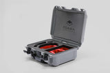 Foama Silver / Red Foama DJI Mini 3 Pro & DJI Mini 4 Pro Waterproof Hard Carry-On Case