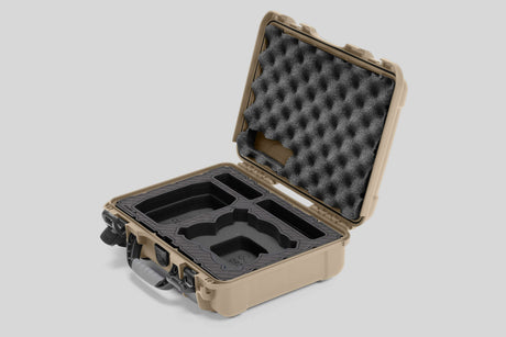 Foama Tan / Black DJI Neo Fly More Combo - All-Weather Carry-on Case with Stylish Custom Foam Insert