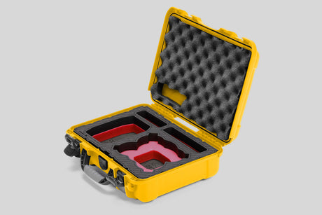 Foama Yellow / Red DJI Neo Fly More Combo - All-Weather Carry-on Case with Stylish Custom Foam Insert